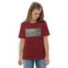 Woman's t-shirt with abstract horse painting.
