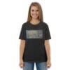 Abstract art t-shirt, colorful horses.