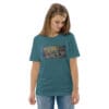 Woman's tee with abstract horse art.