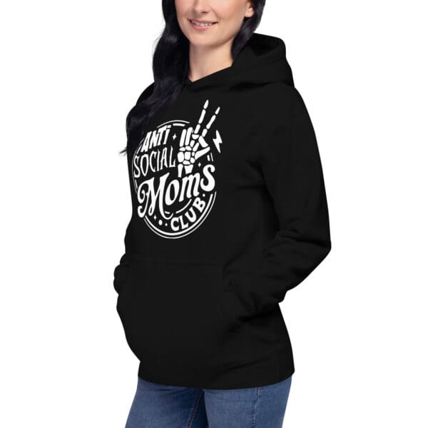 Anti-Social Mom Hoodie - Image 2