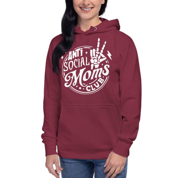 Anti-Social Mom Hoodie - Image 7