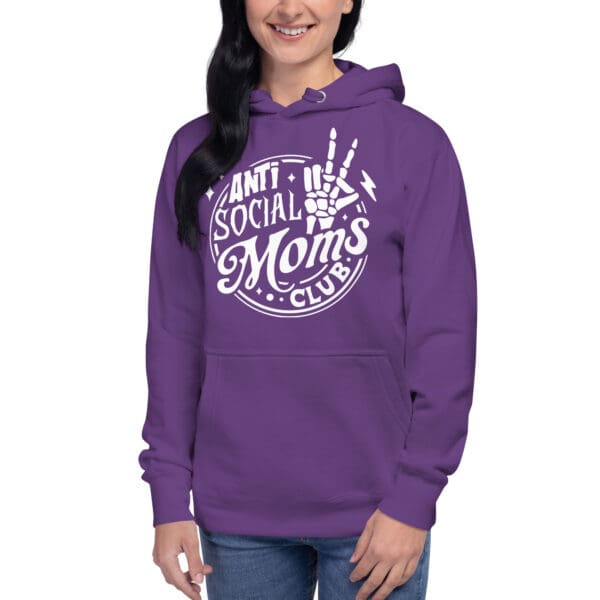 Anti-Social Mom Hoodie - Image 16