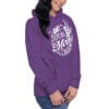 Purple hoodie with "Anti Social Moms Club" design.