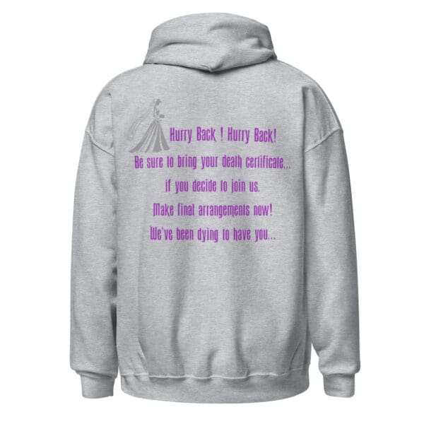 Hurry Back Hoodie - Image 10